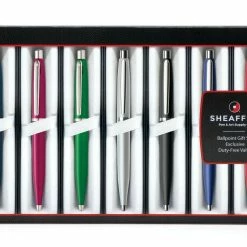 Sheaffer VFM 8-Piece Ballpoint Pen Set, Assorted Colors