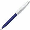Sheaffer 100 Ballpoint Pen, Translucent Blue & Chrome -Caran D’Ache Sales 514ipFUlSFL. AC SL1500