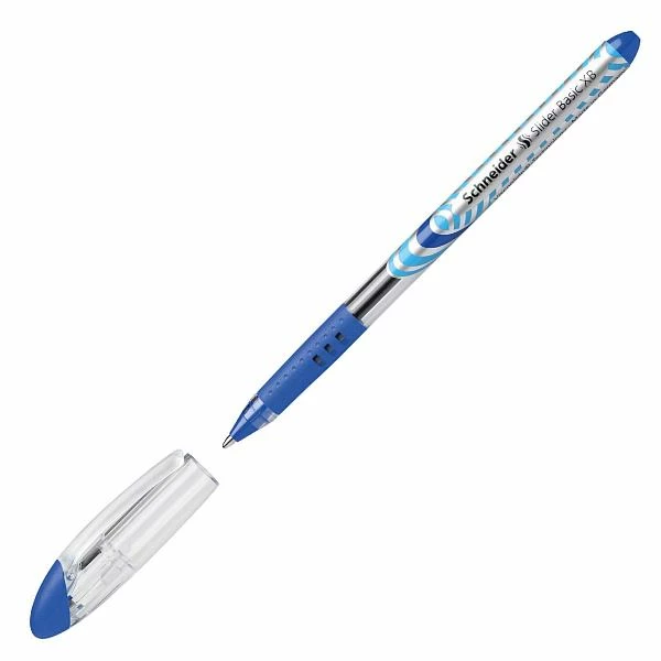 Schneider® Schneider Slider Basic XB Ballpoint Pens, 10 Pack, Blue, Extra Bold 4 Schneider® Schneider Slider Basic XB Ballpoint Pens, 10 Pack, Blue, Extra Bold - Image 2