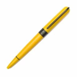Pineider Metropolis Ballpoint Pen, Yellow