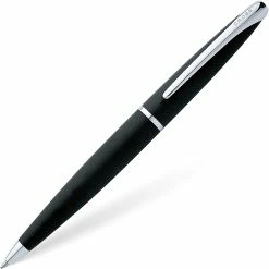 Cross® Cross ATX Ballpoint Pen, Basalt Black & Chrome