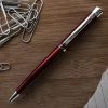 Monteverde Strata Ballpoint Pen, Red & Chrome -Caran D’Ache Sales 87edb096 a81f 522b 9335 9f879aa26ddb