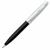Sheaffer 100 Ballpoint Pen, Black Lacquer & Brushed Chrome -Caran D’Ache Sales E2931351 30 300dpi