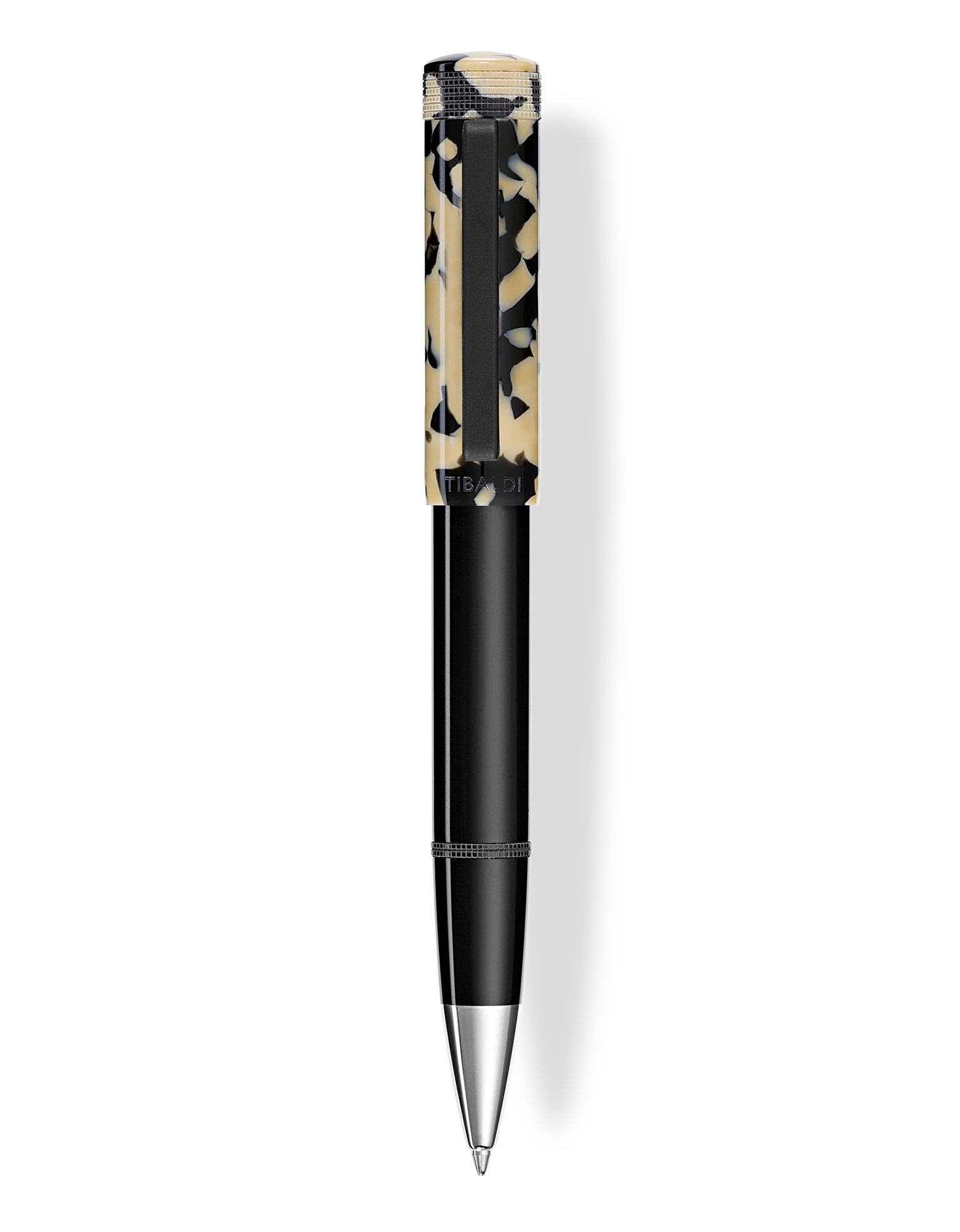 Tibaldi Perfecta Tortoise Beige Ballpoint Pen 3 Tibaldi Perfecta Tortoise Beige Ballpoint Pen