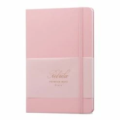 Nebula Premium Notepad, 90g White Paper, Orchid Pink
