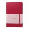 Nebula Premium Notepad, 90g White Paper, Ruby Wine