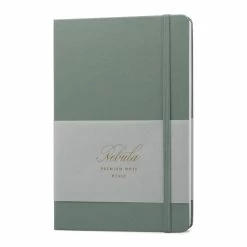 Nebula Premium Notepad, 90g White Paper, Tea Grey