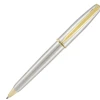 Monteverde Aldo Domani Brushed Steel Ballpoint Pen -Caran D’Ache Sales brushedbp