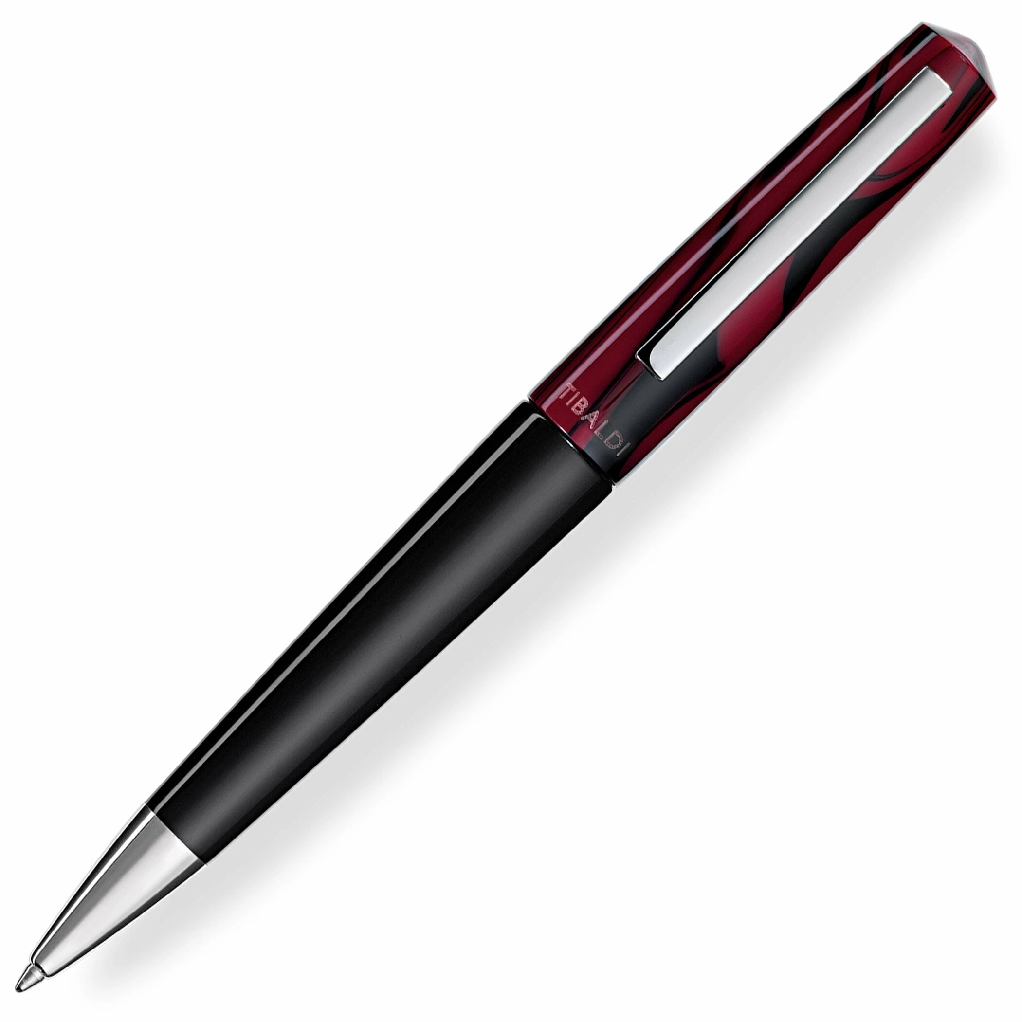 Tibaldi Infrangibile Mauve Red Ballpoint Pen 3 Tibaldi Infrangibile Mauve Red Ballpoint Pen