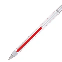 Monteverde One Touch Tool Edge Stylus Ballpoint Pen, Red