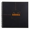 Rhodia Classic Reverse Book, Side Wirebound , Black Dot, 8 ¼ X 8 ¼ -Caran D’Ache Sales z1 e19243ac e357 4b69 8120 4f19ad72ec8a