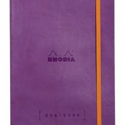 Rhodia Goalbook Journal, Dot Grid Paper, A5 Size, Purple