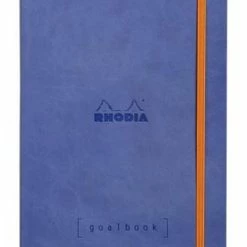 Rhodia Goalbook Journal, Dot Grid Paper, A5 Size, Sapphire